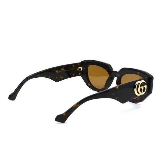 COPY - GUCCI GG1421S 002 HAVANA BROWN AUTHENTIC SUNGLASSES - Picture 7 of 14